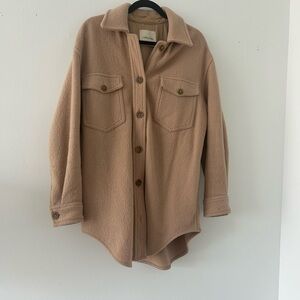 Wilfred Tan Pea Coat